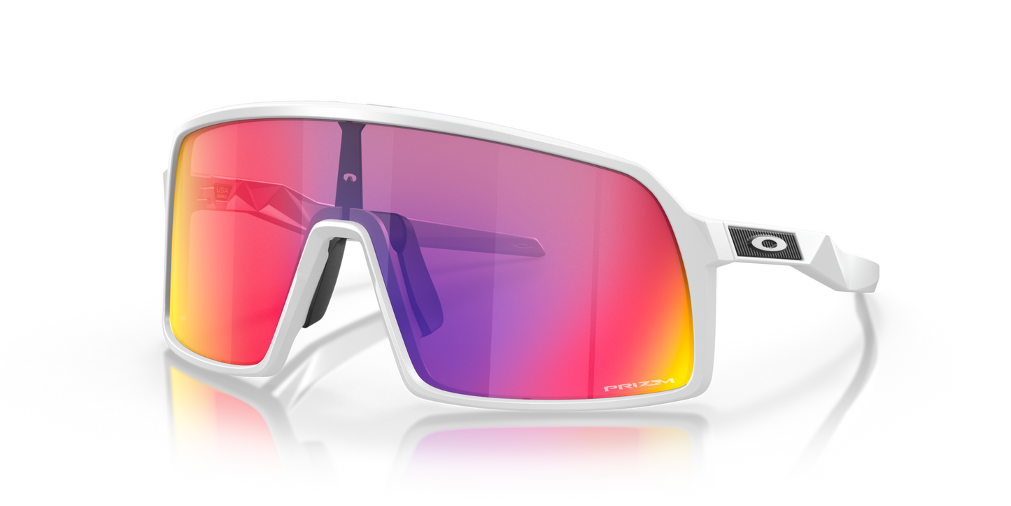 Oakley Sutro matt white pizm road