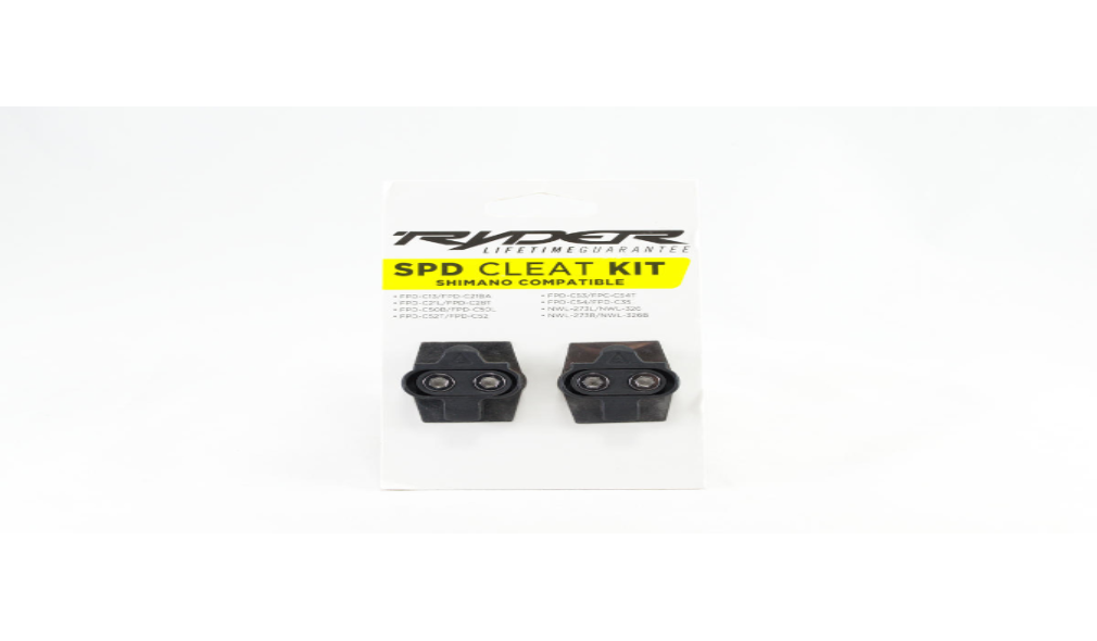 Ryder SPD cleat kit