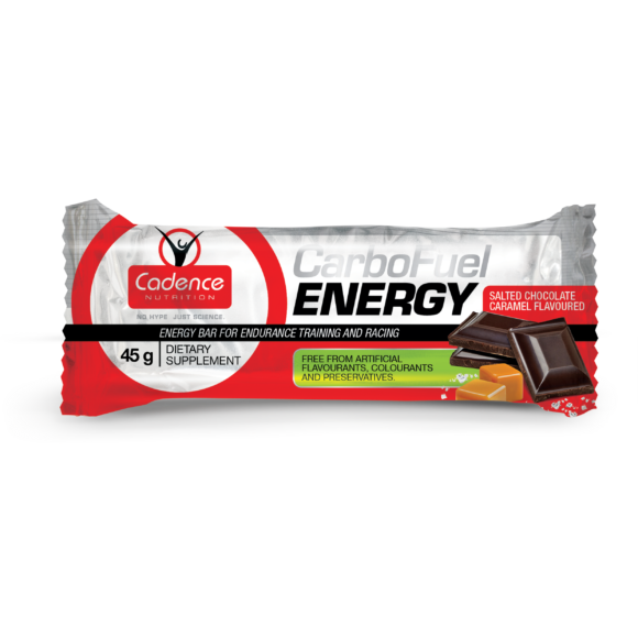 Cadence CarboFuel Energy Salted Chocolate Caramel Bar