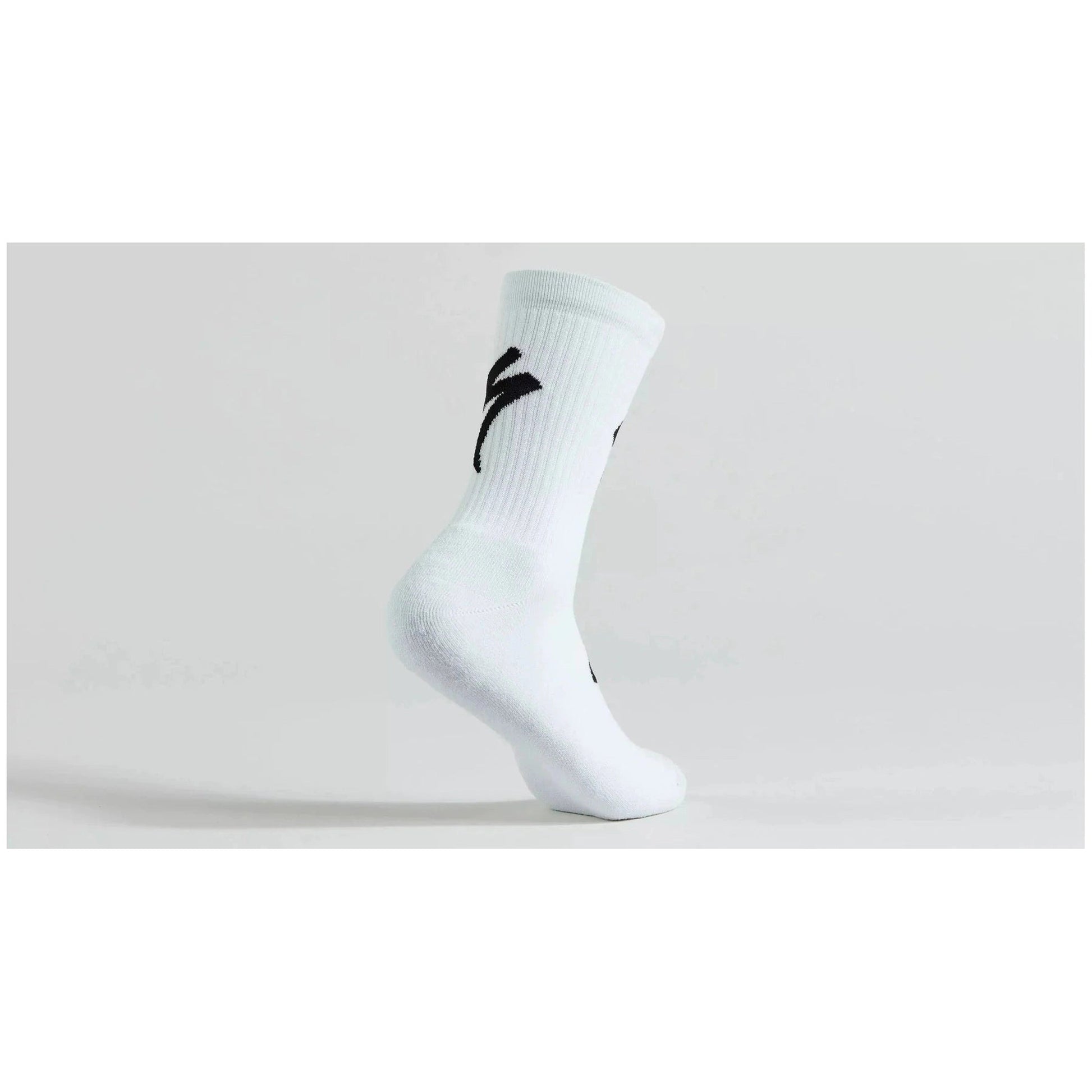 Techno MTB Tall Logo Socks-Cycles Direct Specialized