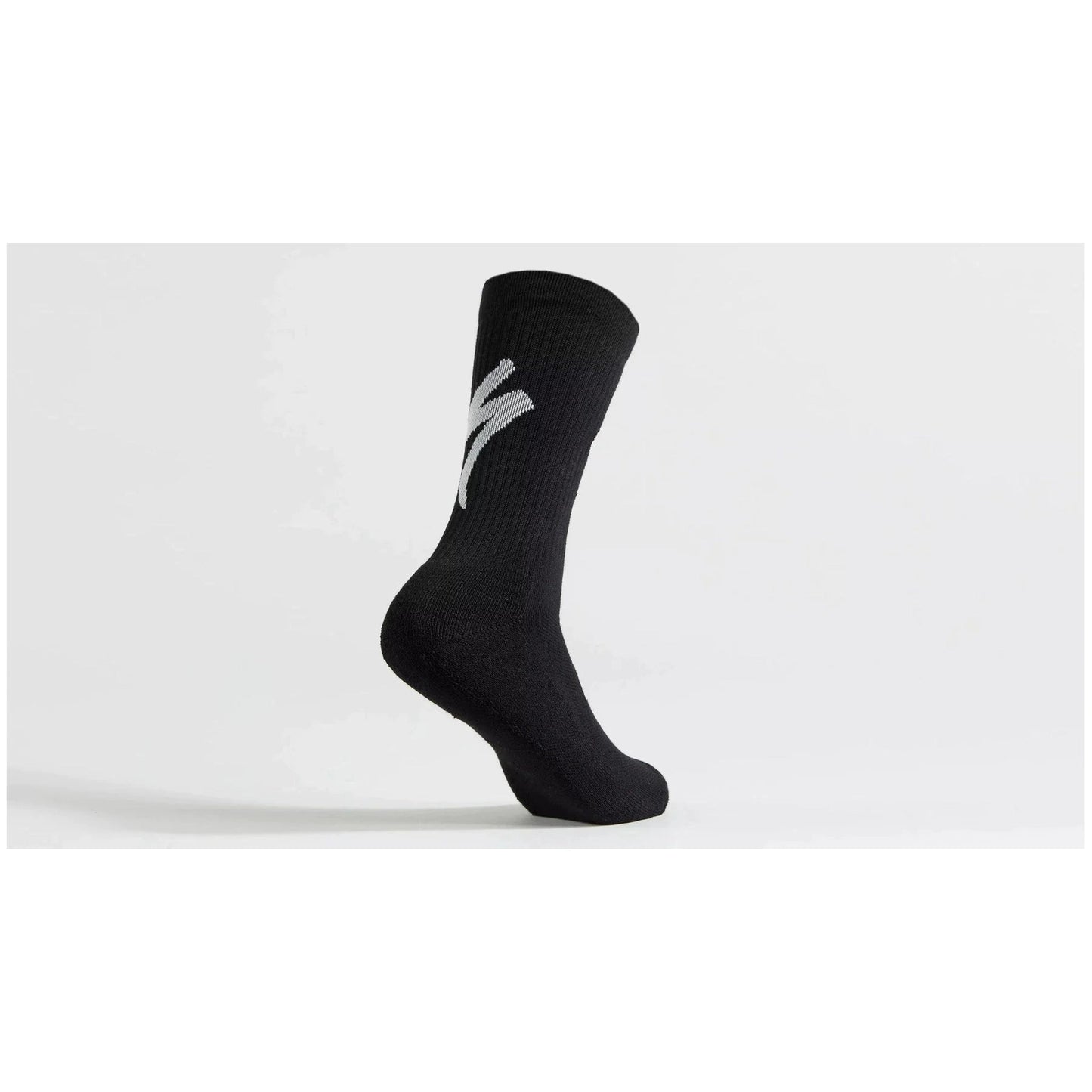 Techno MTB Tall Logo Socks-Cycles Direct Specialized