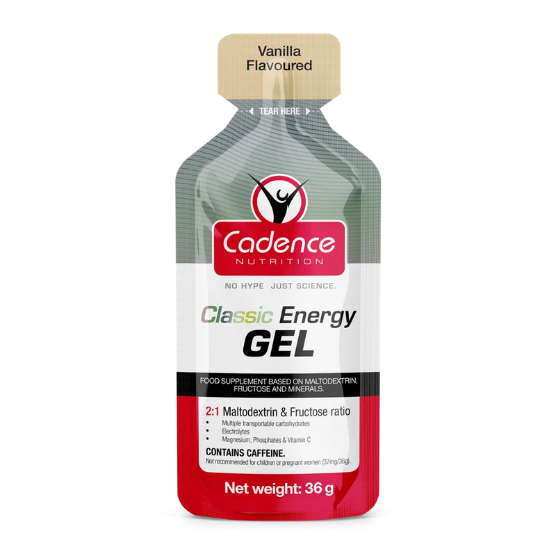 Cadence Classic Energy Vanilla Gel