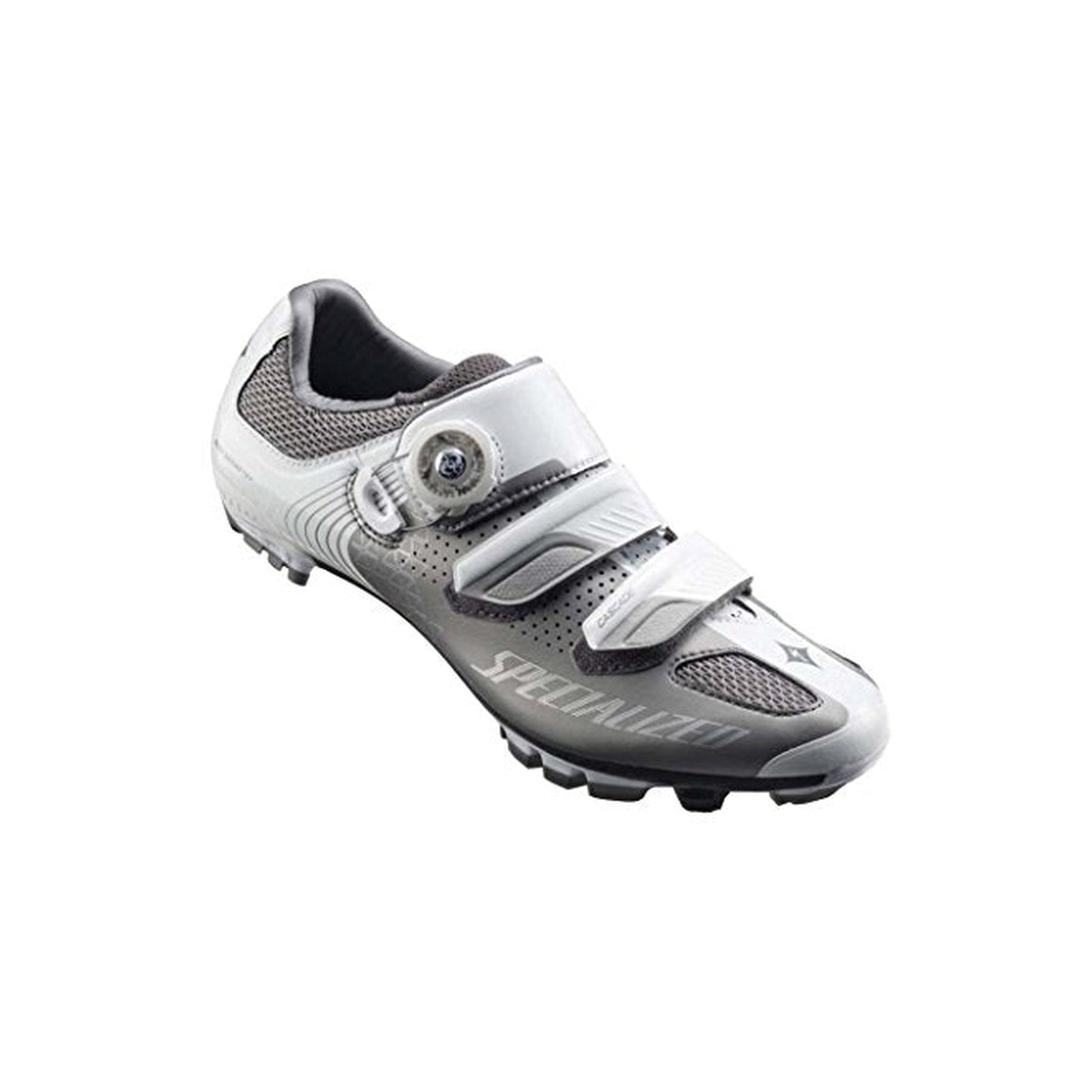 CASCADE XC MTB SHOE WMN SIL/WHT 36/5.75-Cycles Direct Specialized