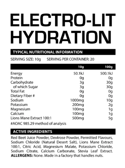My Wellness Electro-Lit Hydration 200g