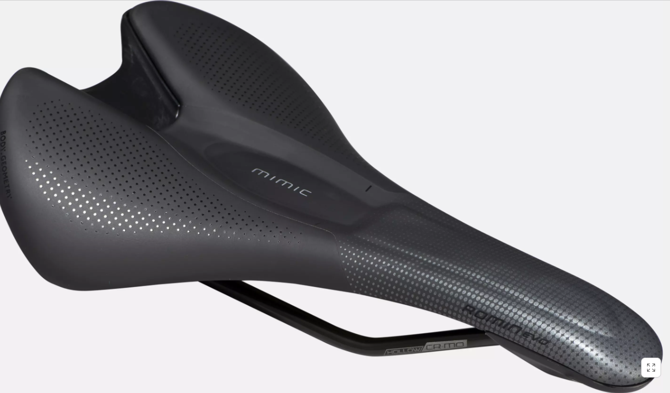 ROMIN EVO COMP MIMIC SADDLE BLK 143