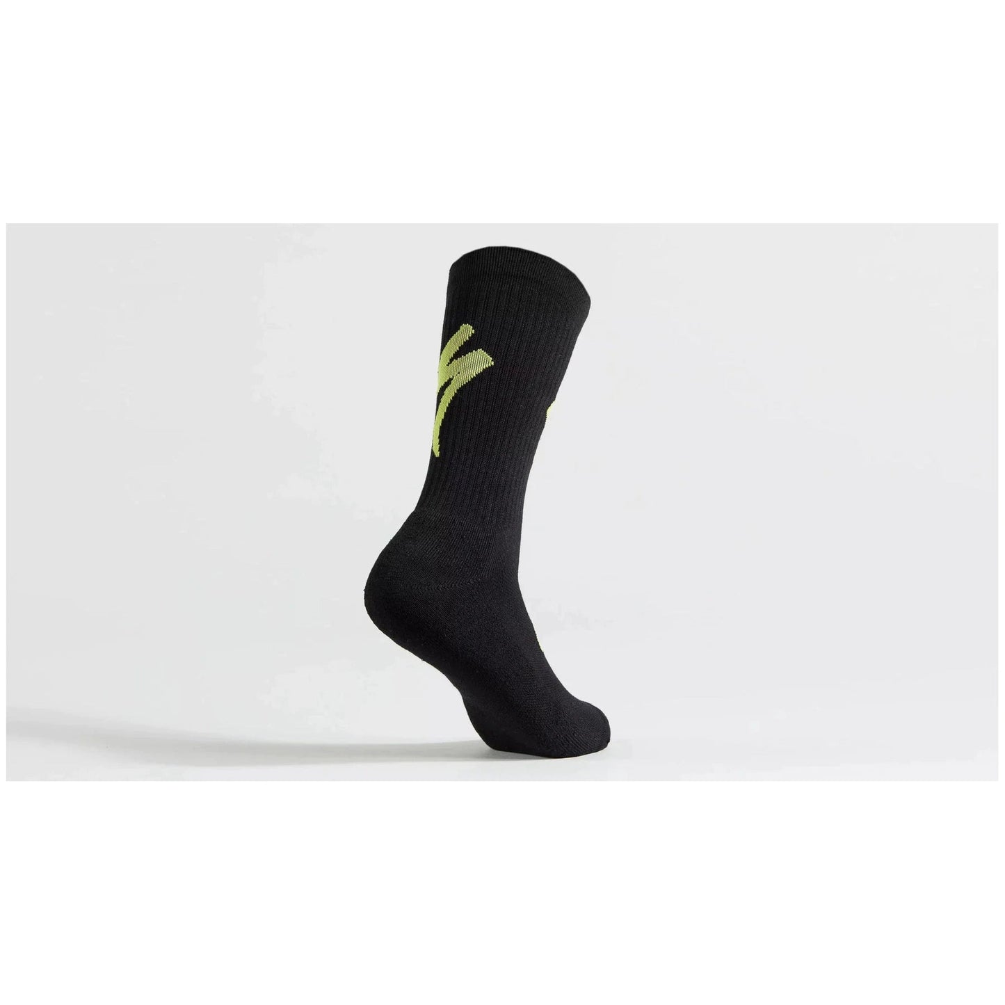 Techno MTB Tall Logo Socks-Cycles Direct Specialized