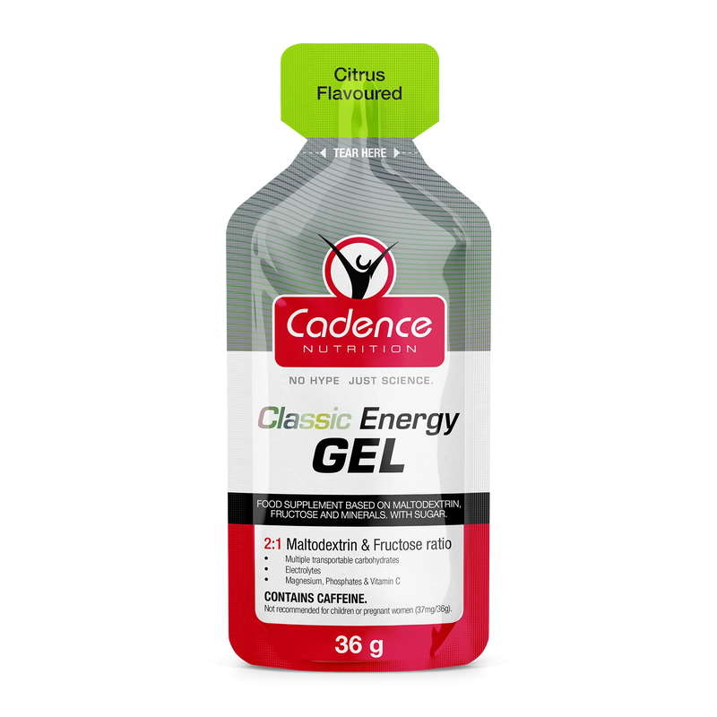 Cadence Classic Energy Citrus Gel